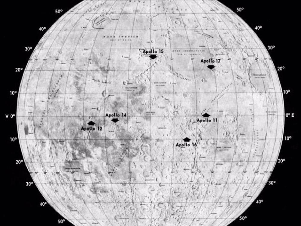 Apollo Landing Sites