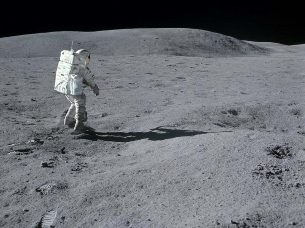 Charlie Duke on the Moon (Apollo 16)