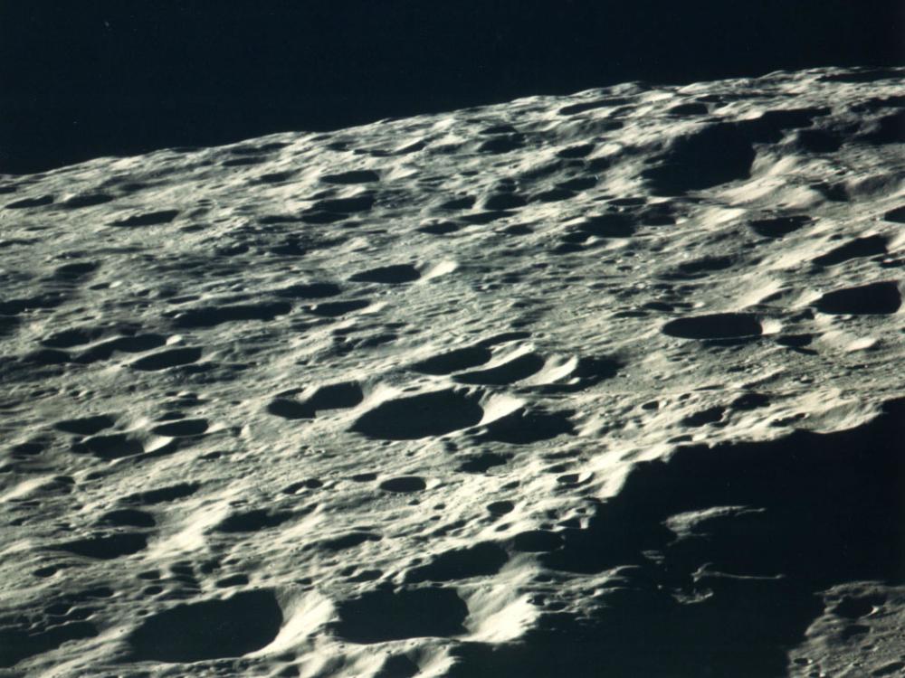 Lunar Surface as viewed from Apollo 16