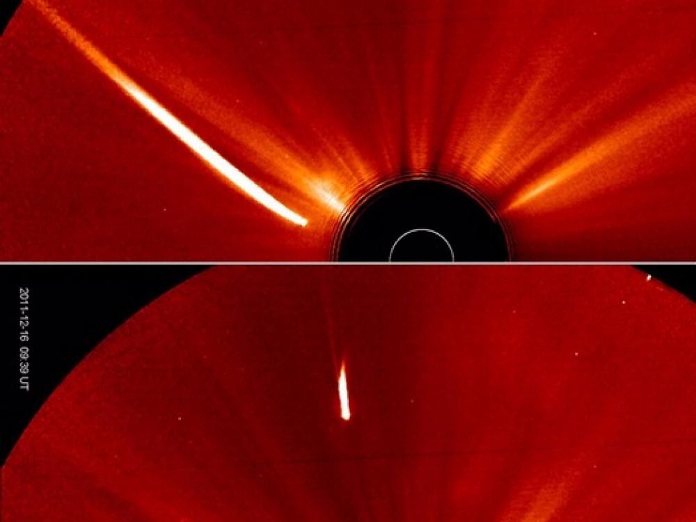 Comet Lovejoy Survives A Close Encounter with the Sun