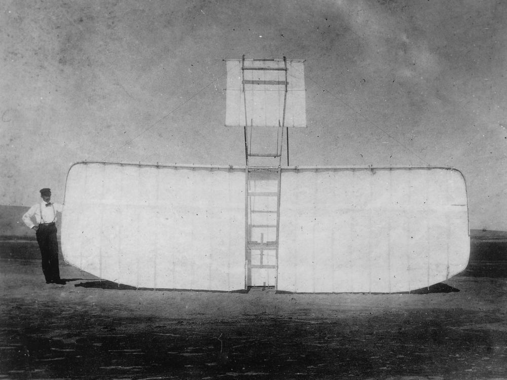 Orville and the 1901 Wright Glider