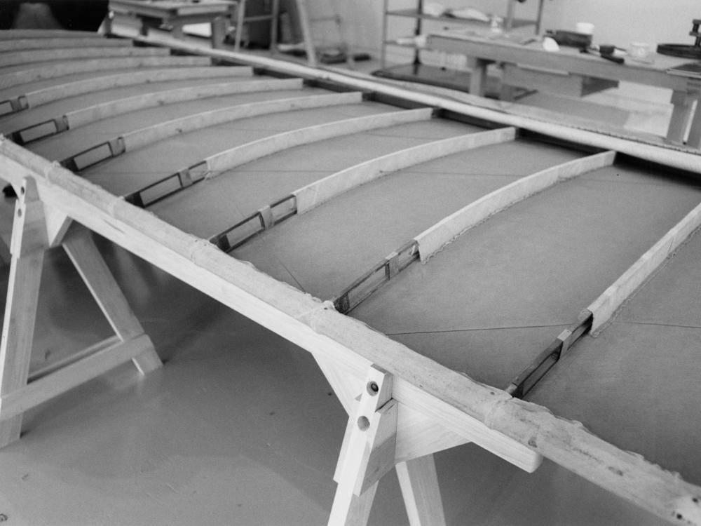 Interior of 1903 Wright Flyer Wing