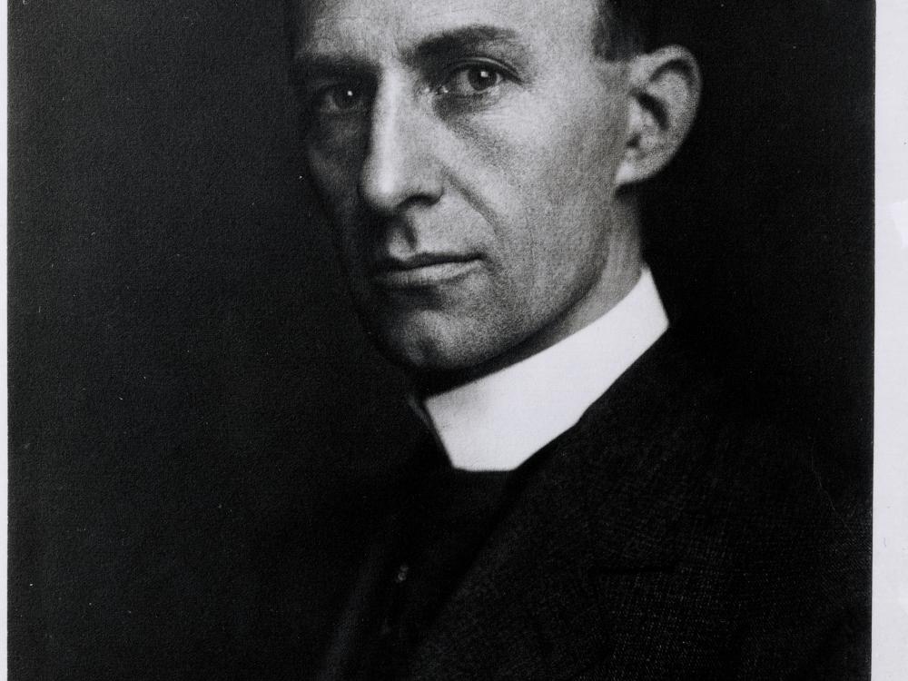 Signed Portrait of Wilbur Wright