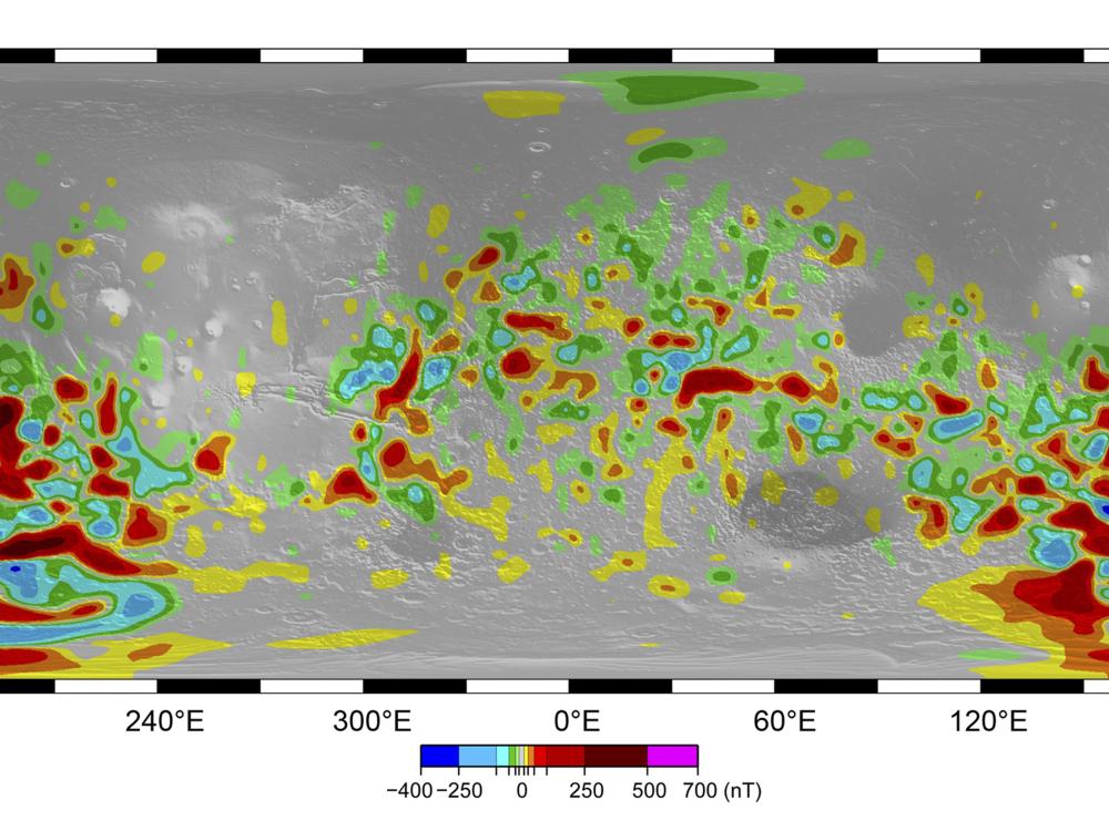 Mars Magnetic Features