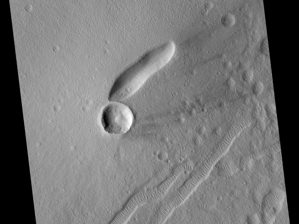 Mareotis Tholus, Mars