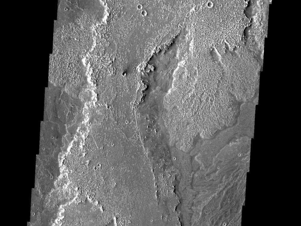 Lava Flow, Mars