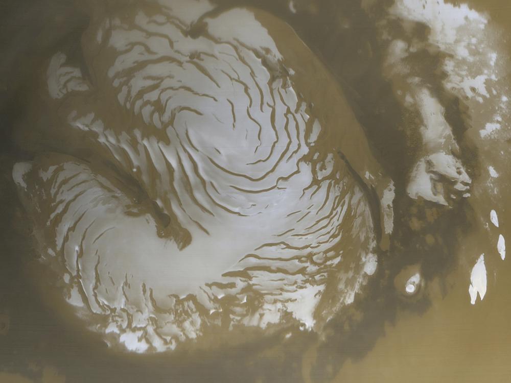 Mars, North Pole