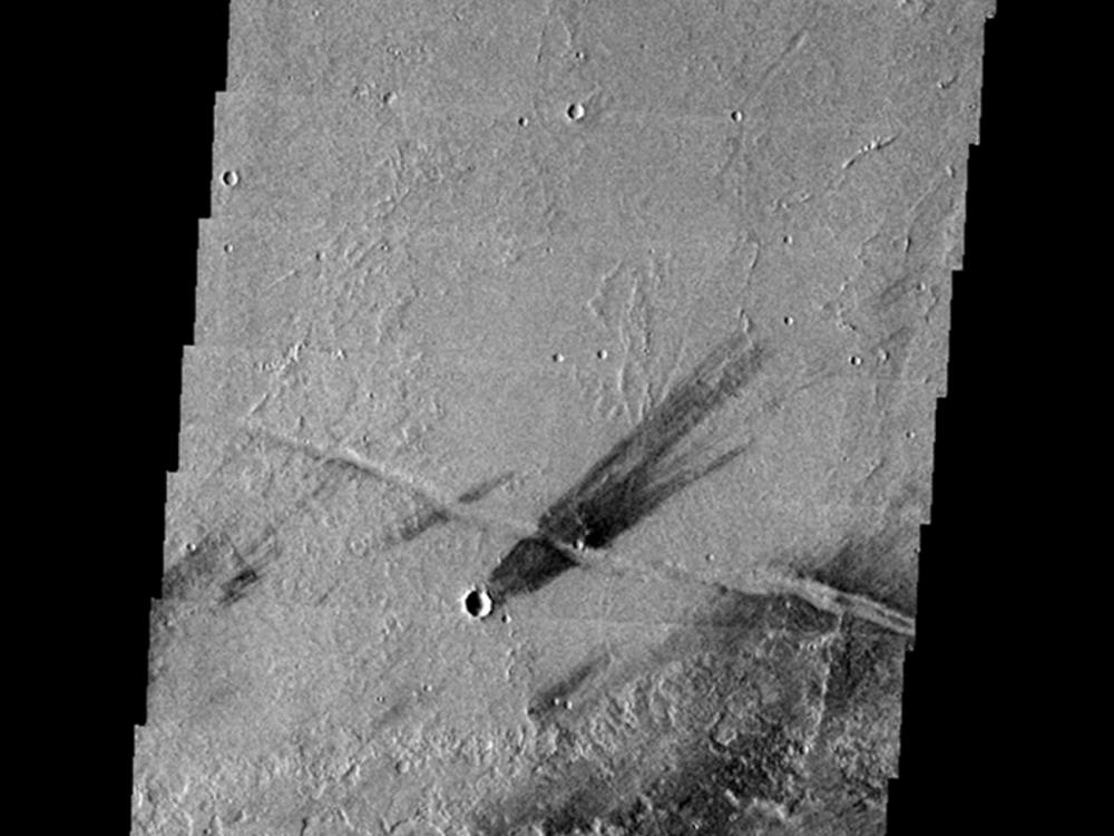 Wind Streaks, Mars