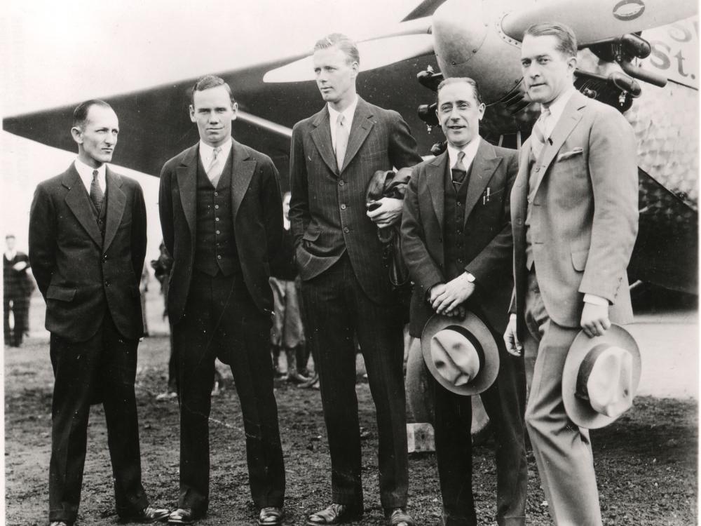 Participants of the Lindbergh Goodwill Tour