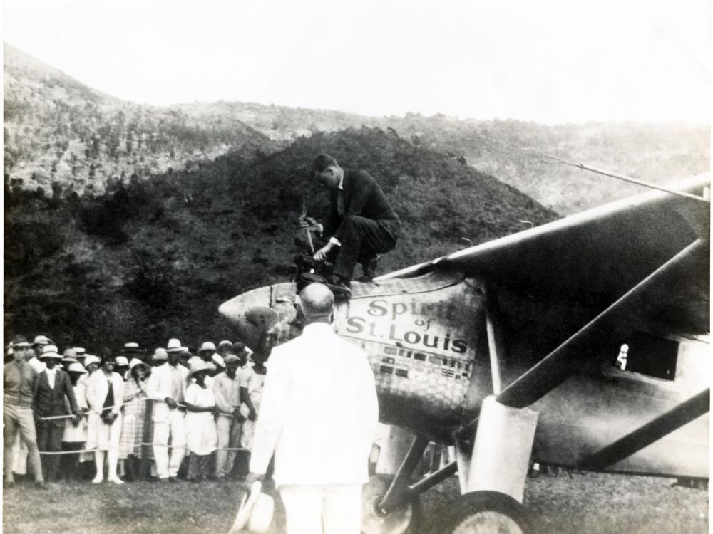 Charles Lindbergh in the Virgin Islands