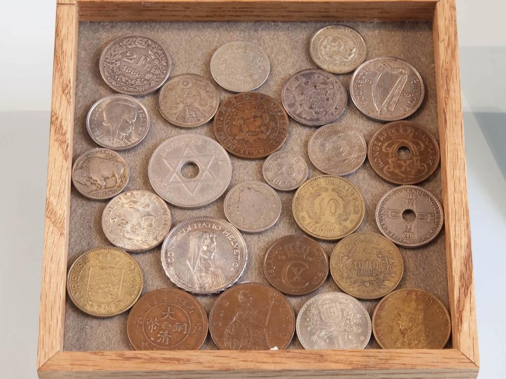 Coins from Countries the Lindberghs Visited