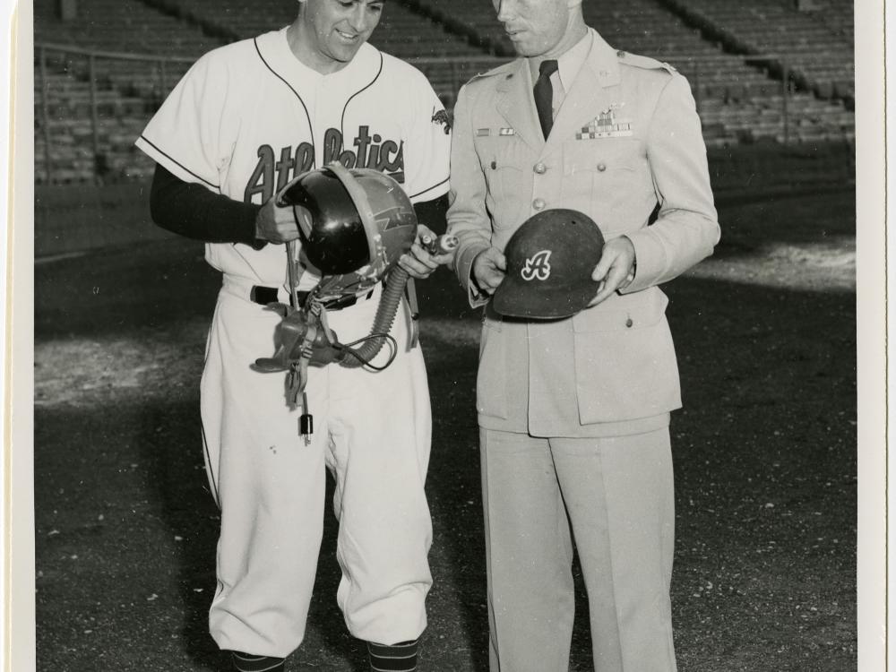 Kansas City Athletics' Manager, Lou Boudreau