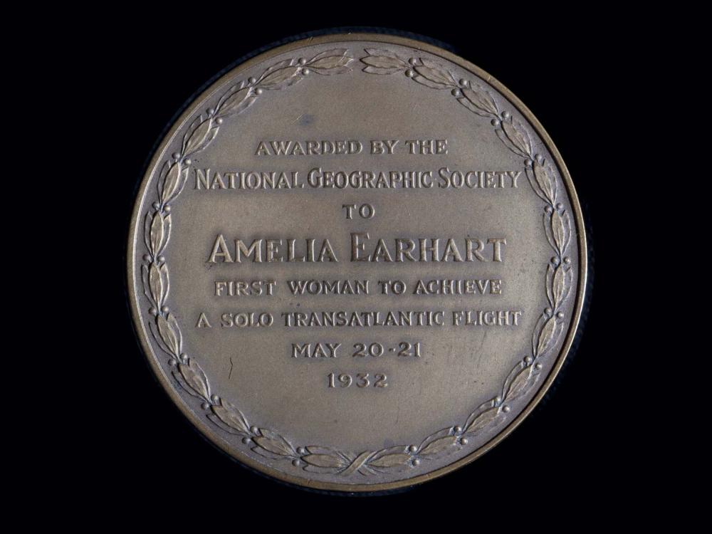 National Geographic Society Medal (Back)