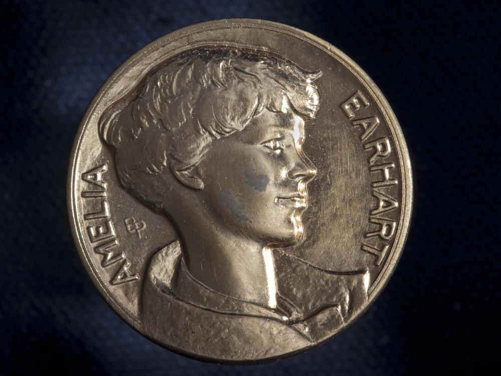 Amelia Earhart Medal (Front)