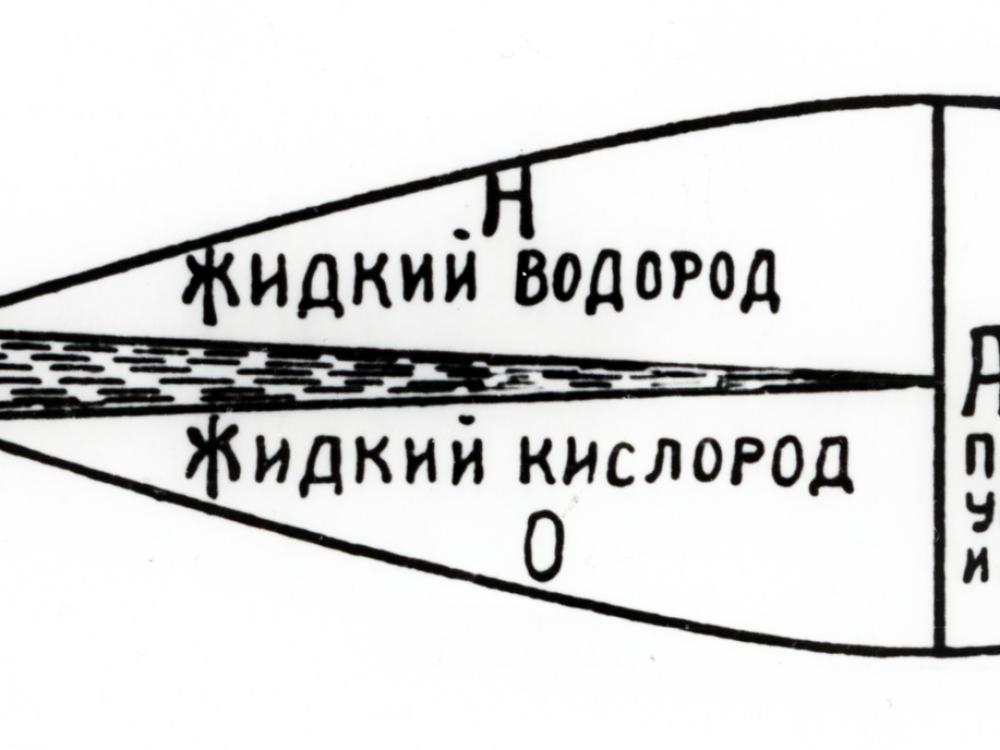 Tsiolkovsky Rocket Concept Illustration