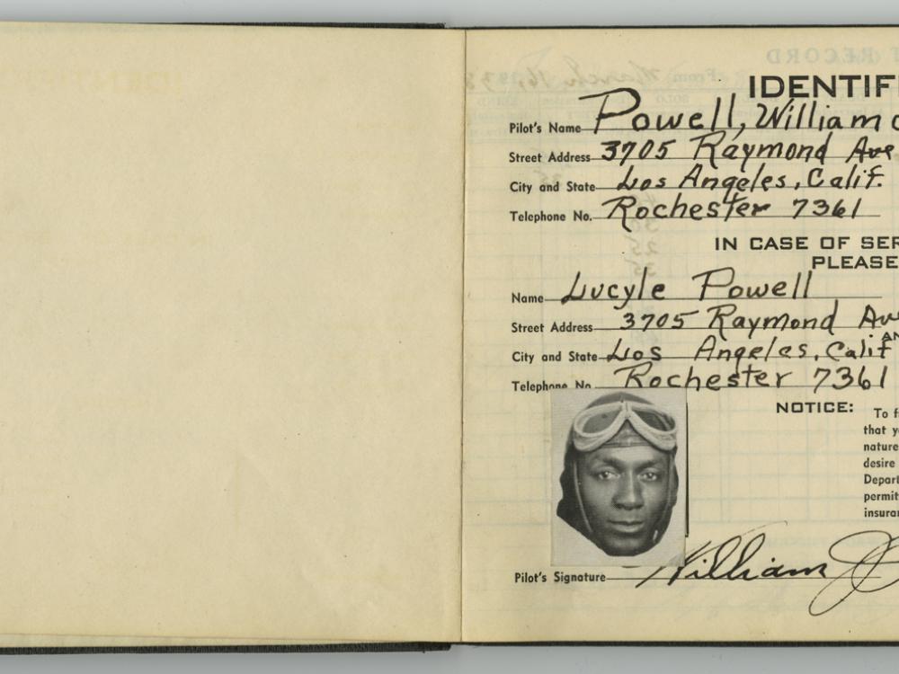 William Powell’s Flight Log