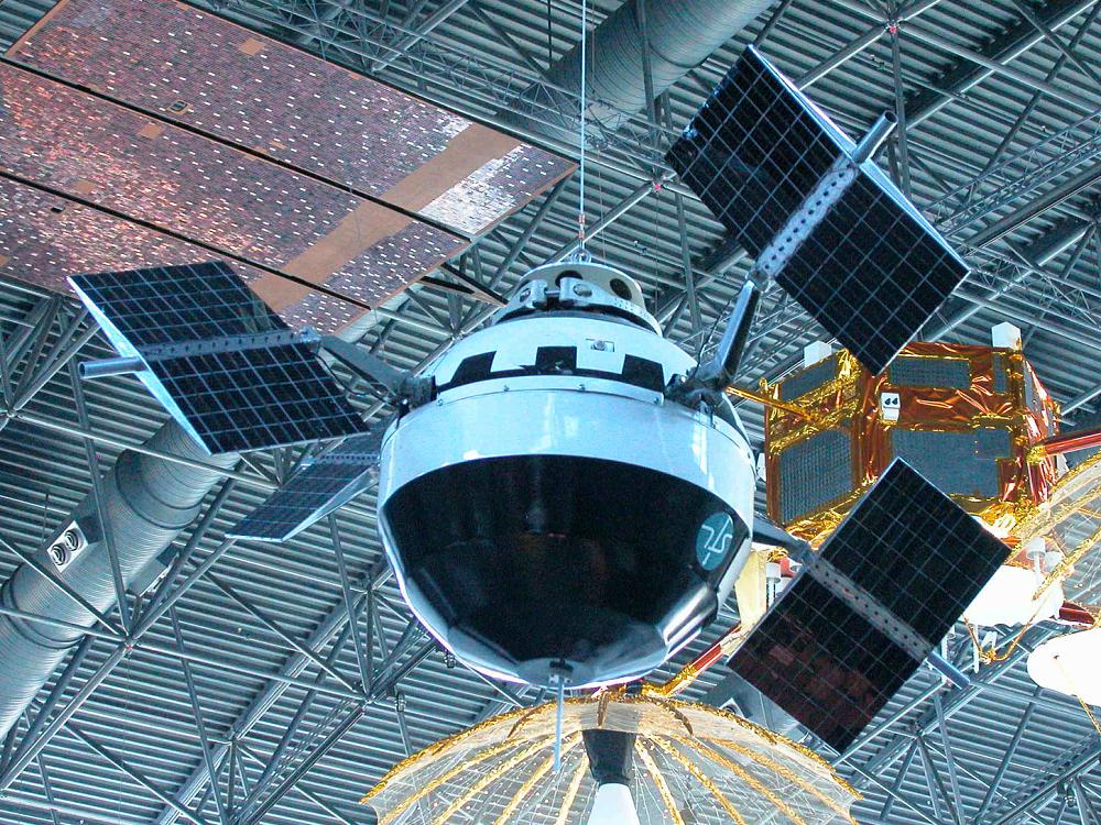 Reconstructed Replica of Pioneer V Satellite