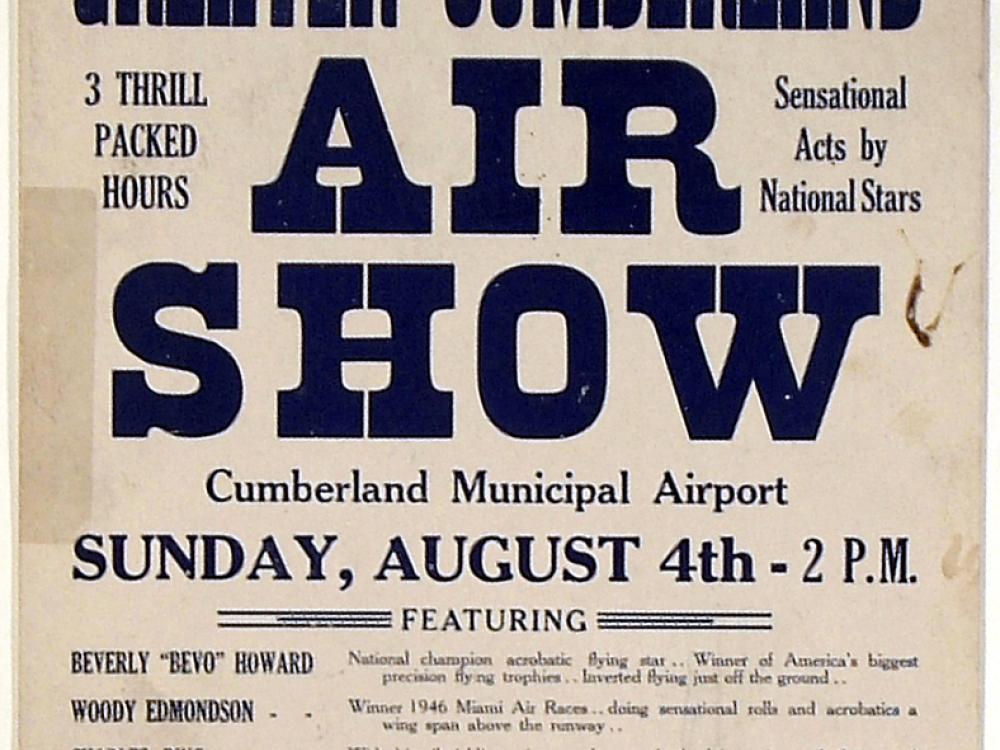 Greater Cumberland Air Show poster