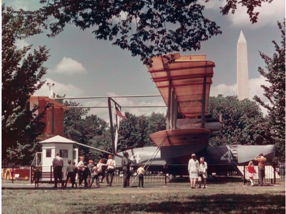 Curtiss NC-4 Displayed on the National Mall