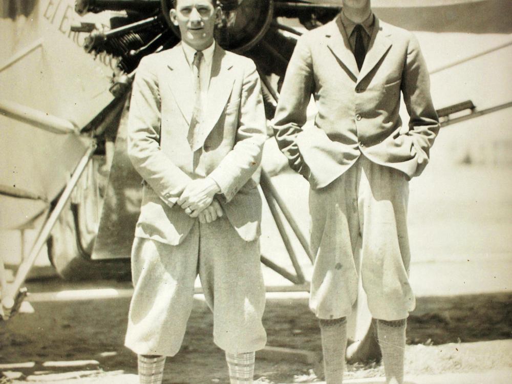 Lt. Norman Goddard and Lt. Kenneth Hawkins