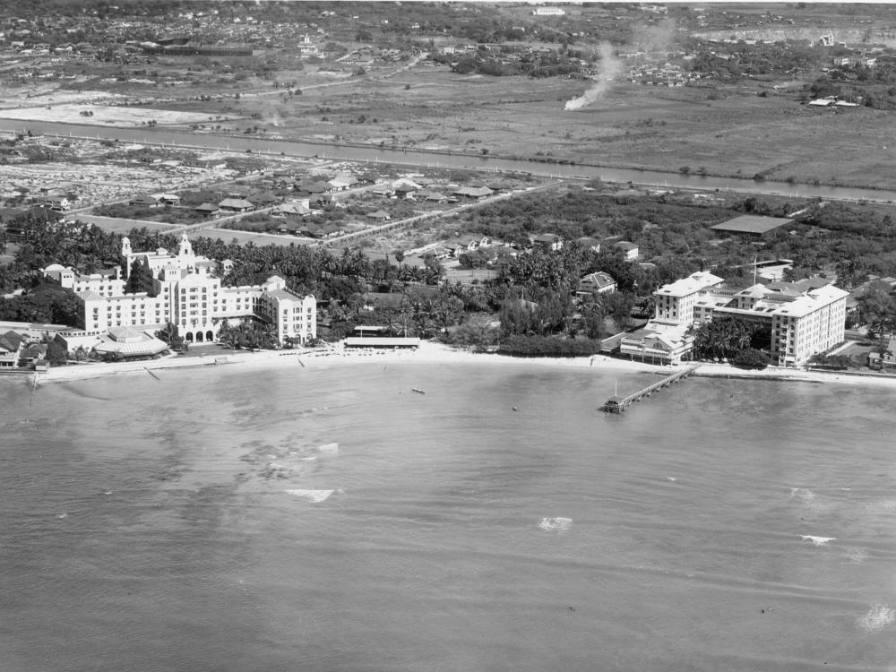 Royal Hawaiian Hotel and Moana Hotel