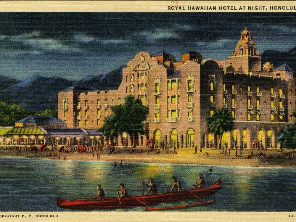 Royal Hawaiian Hotel Postcard