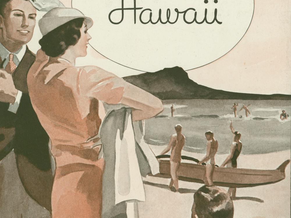 "Nearby Hawaii" Brochure, Cover