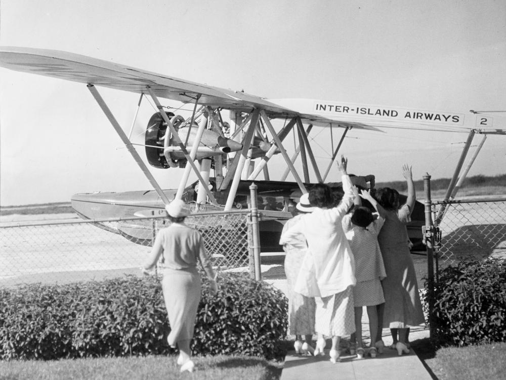 Inter-Island Airways S-38 Departing