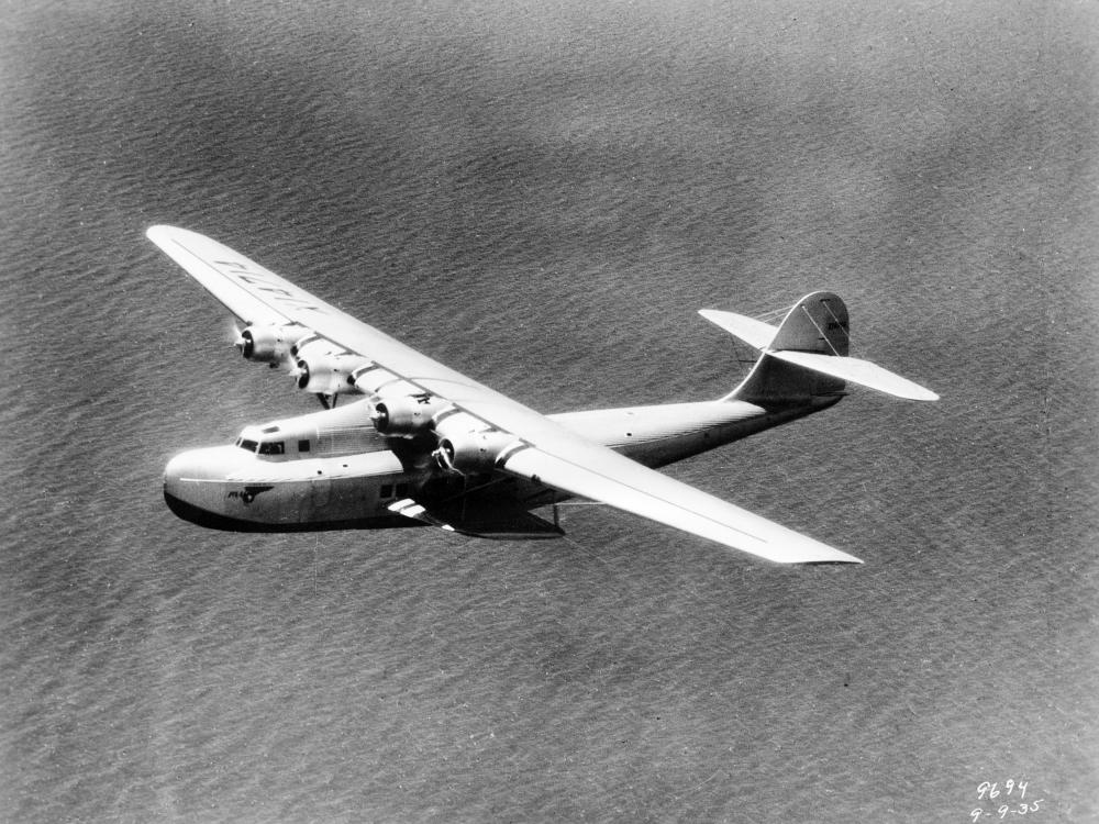 <em>Hawaii Clipper</em> in Flight