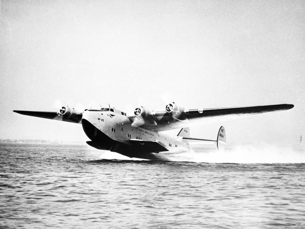 Boeing 314 Taking Off