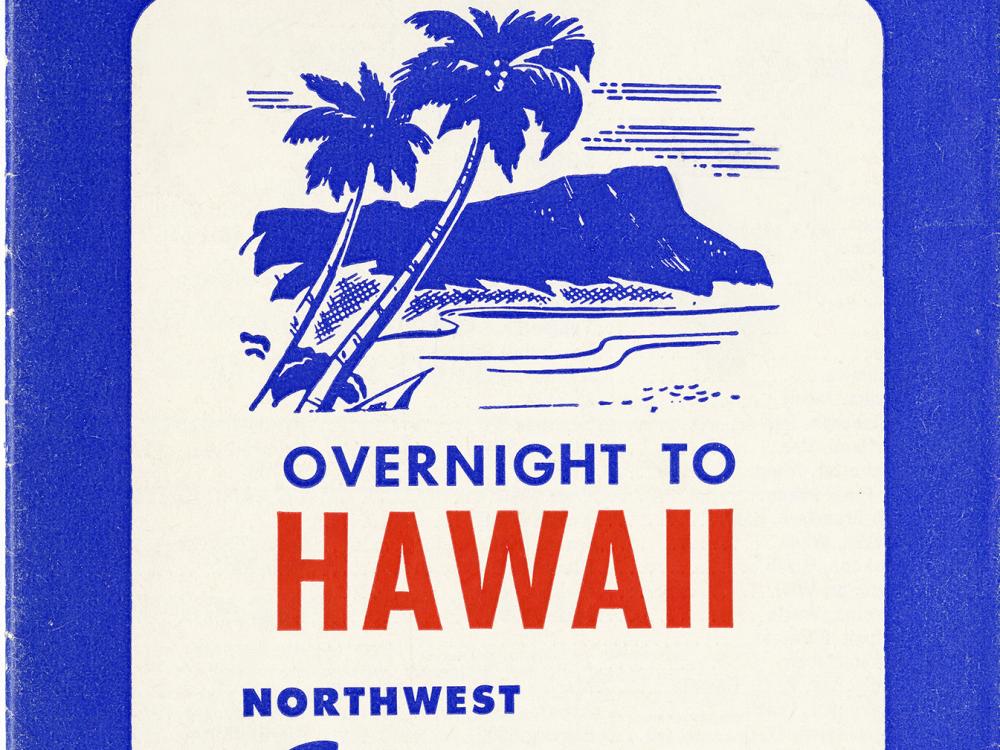 Northwest Airlines Timetable 1950