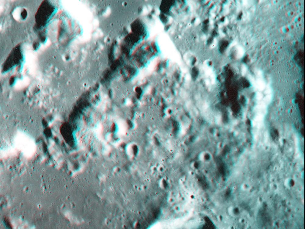 Taurus-Littrow on the Moon in 3-D