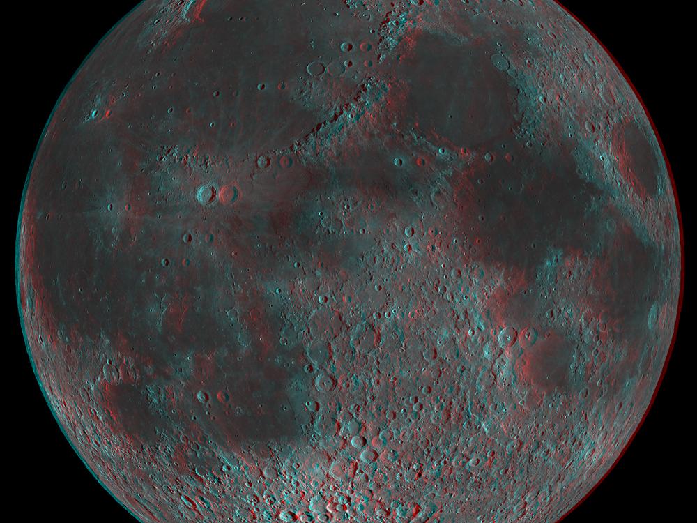 Moon in 3-D