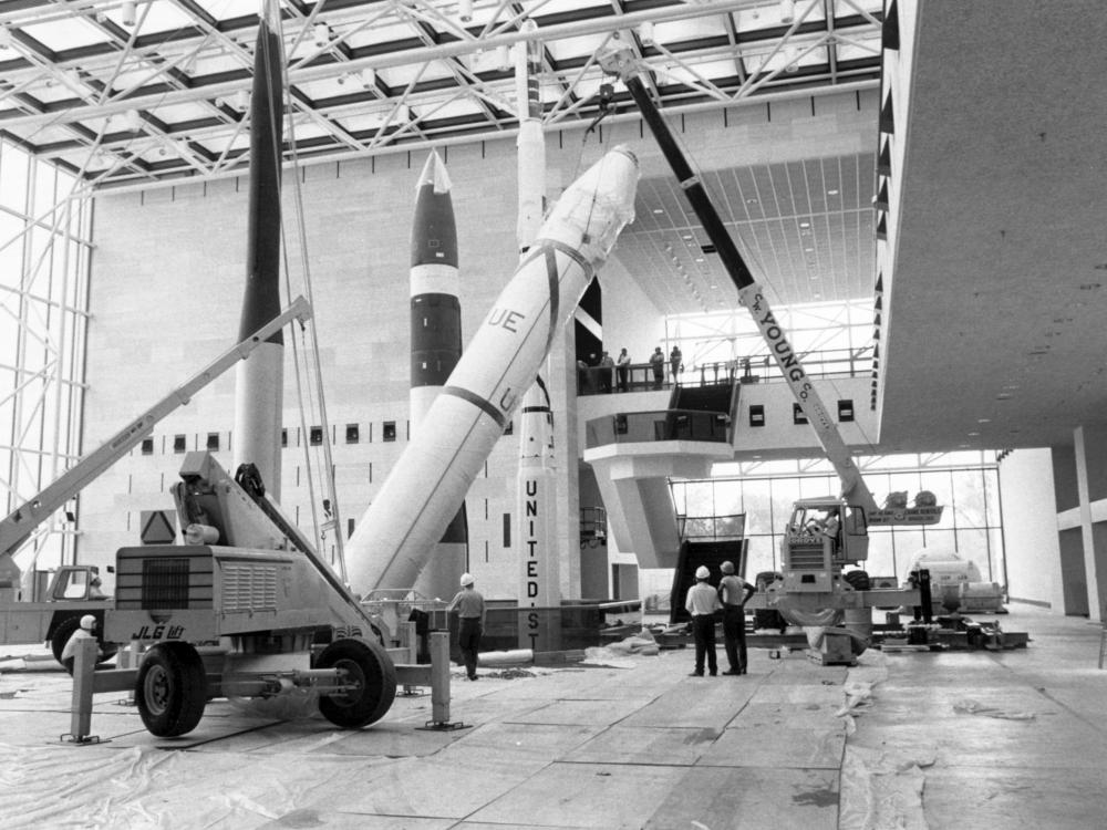 Jupiter C launch vehicle at the National Air and Space Museum