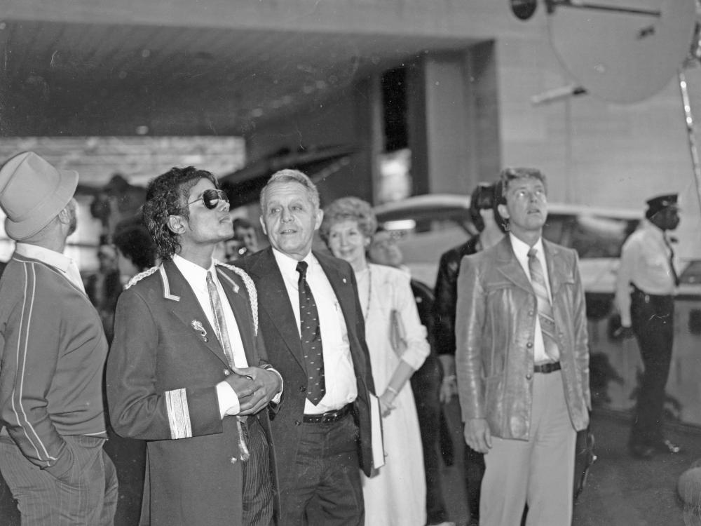 Don Lopez and Michael Jackson