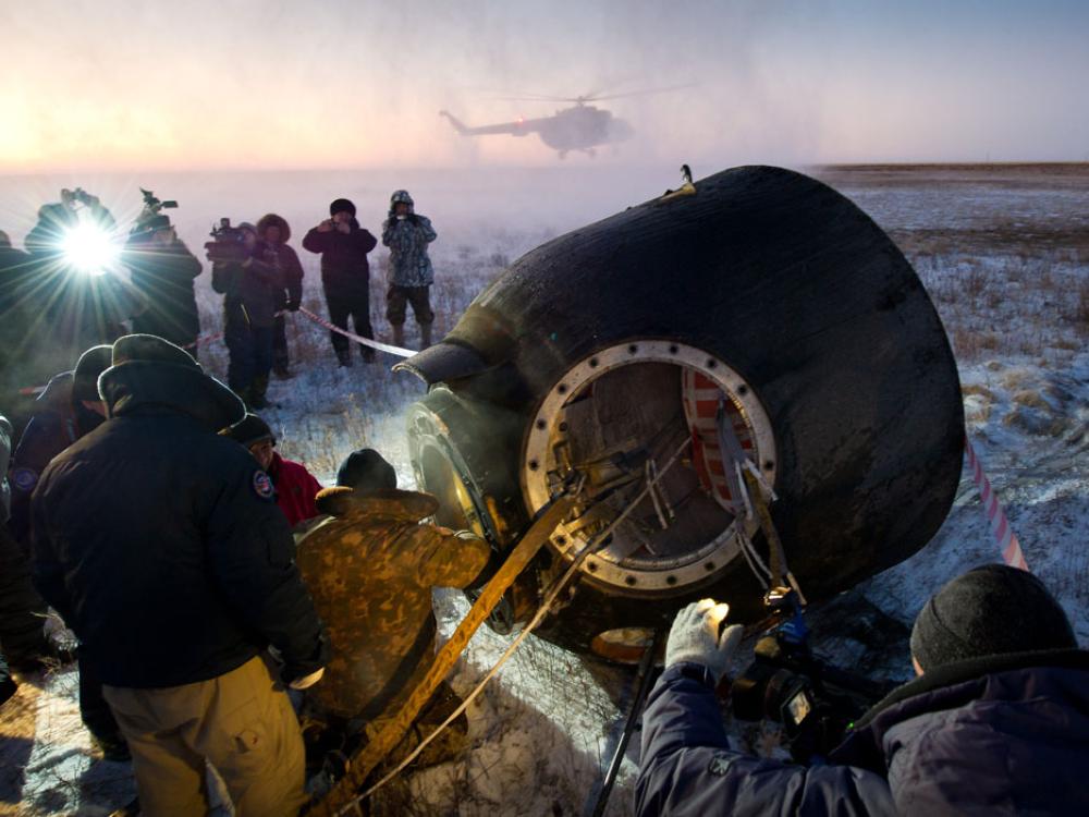 Expedition 29 Landing