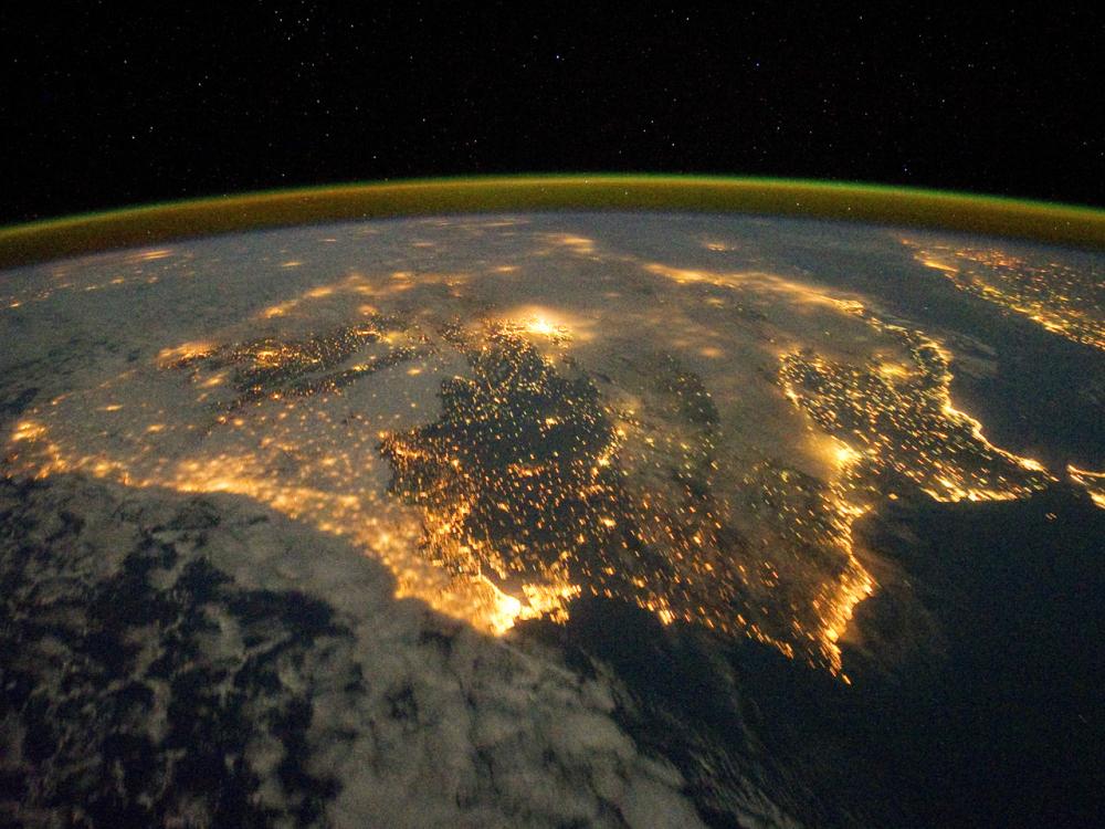 Barcelona from Space