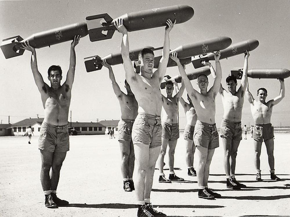 WWII Bombardier Calisthenics