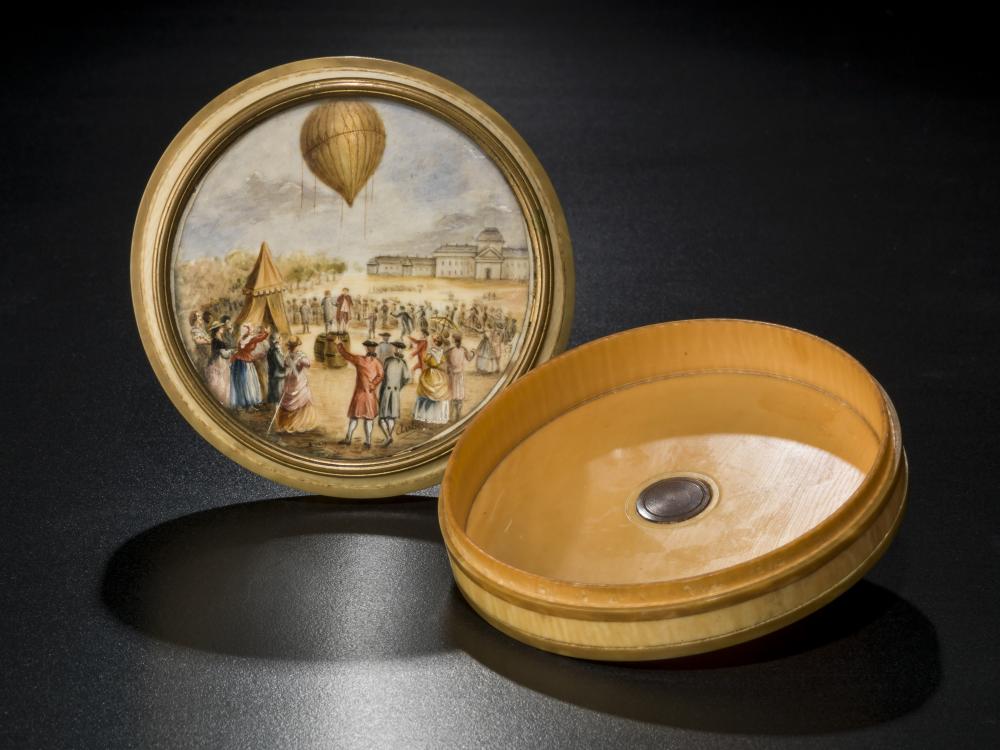 Ivory Snuff Box from the Kendall Collection