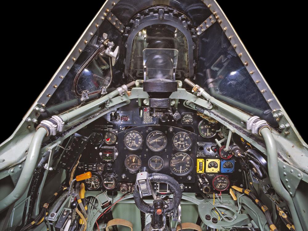 Supermarine Spitfire Mk. VII Cockpit