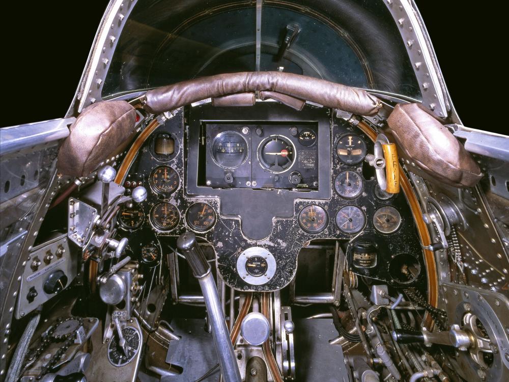 Hughes H-1B Cockpit