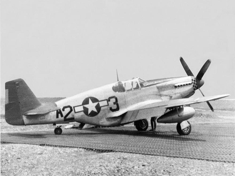 P-51 airplane 