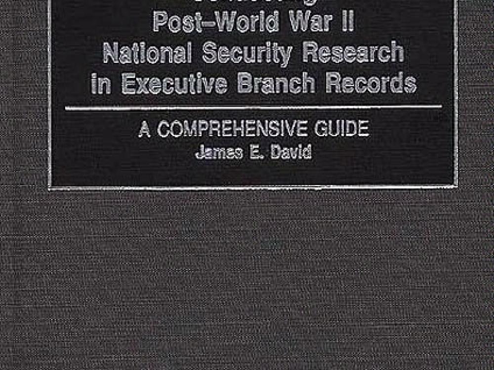 Book Cover: Conducting Post-WW II National Security Research