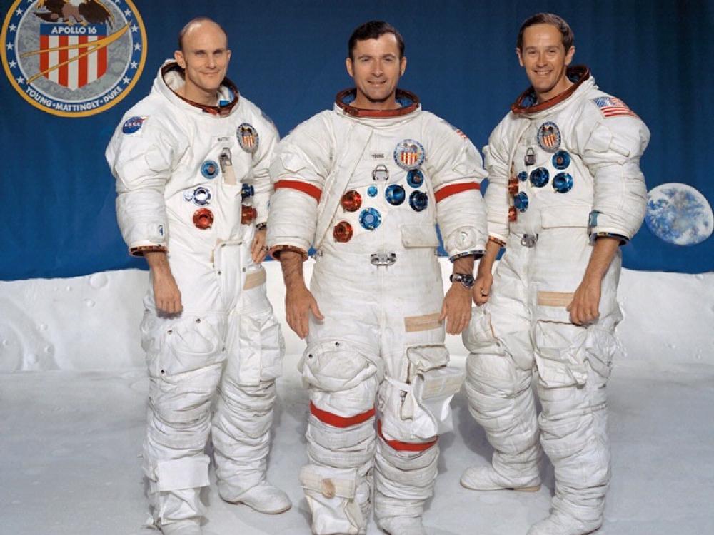 Apollo 16 Astronauts - Mattingly, Young, Duke