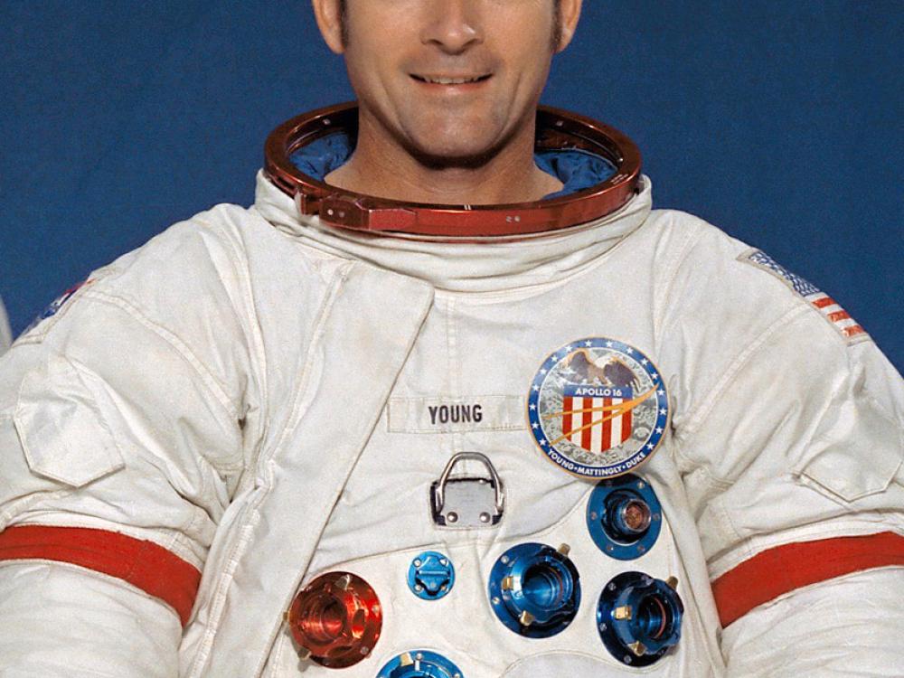 Astronaut John Young