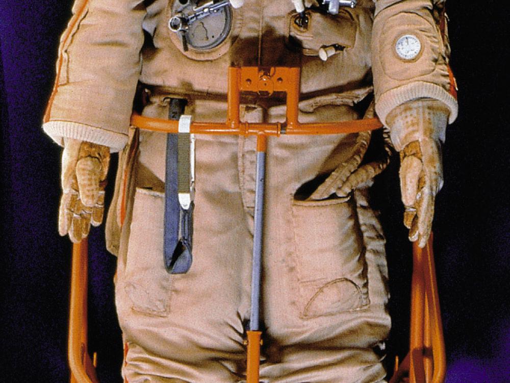 Soviet Union Moon Suit in Space Race