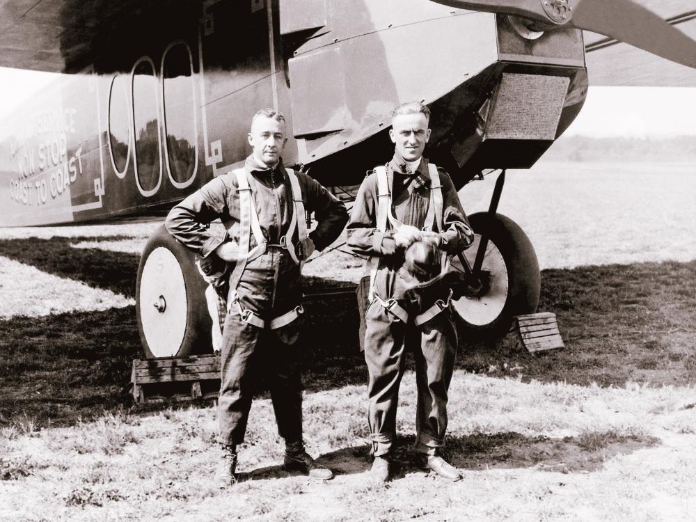 Macready and Kelly with the Fokker T-2