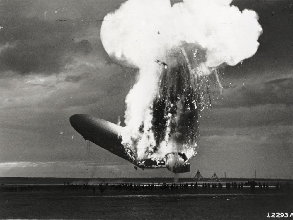 "Hindenburg" Disaster, May 6, 1937