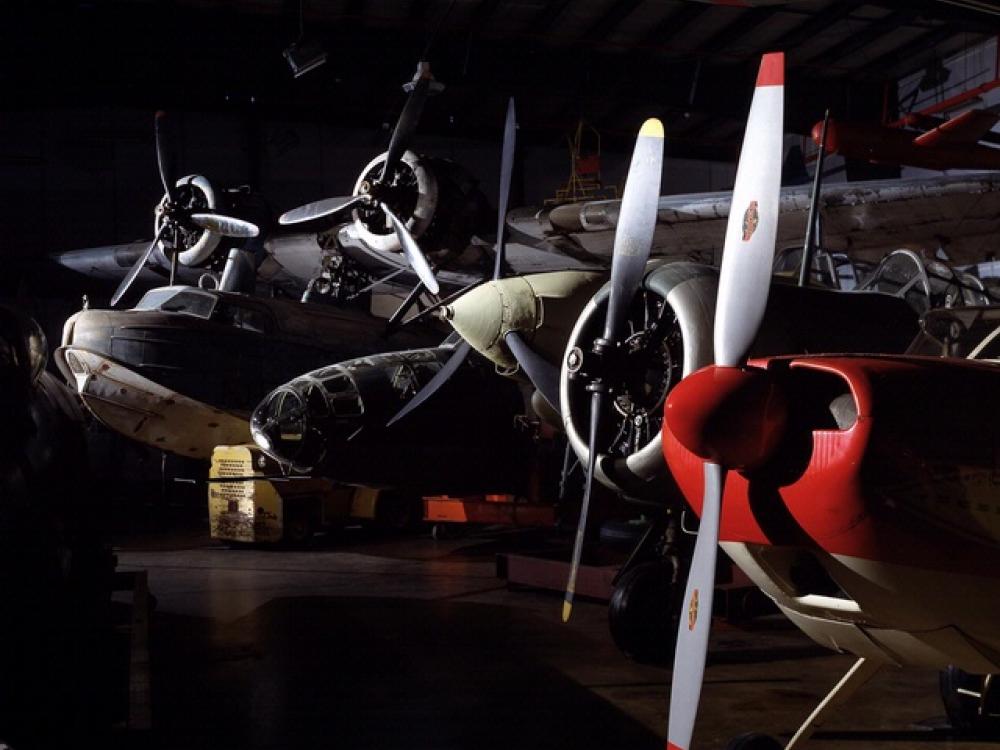 Airplanes In Storage at the Garber Facility