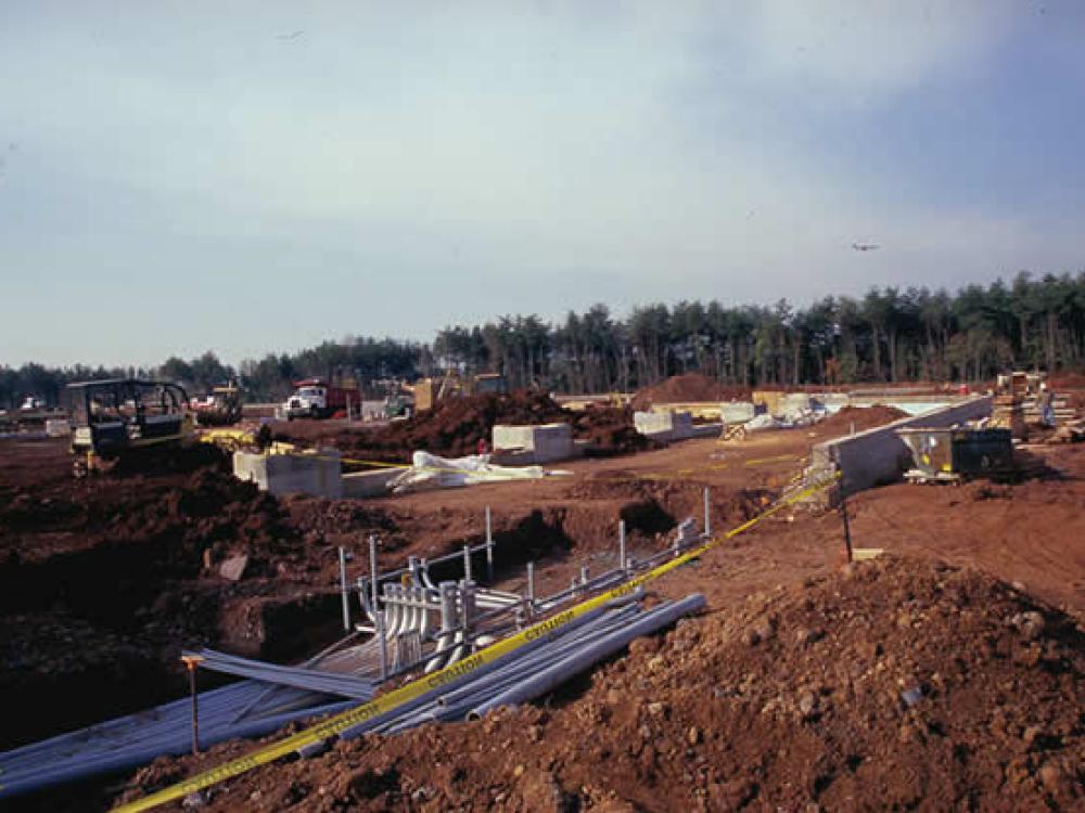 Piping for Udvar-Hazy Center Space Hangar